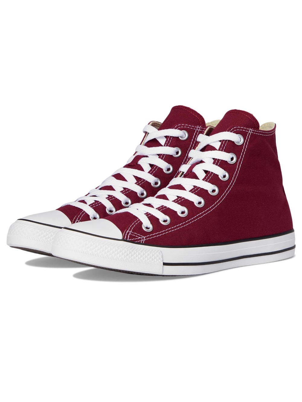 Converse Chuck Taylor All Star High-Top Sneakers dark Red - M 8.5 / W 10.5 - Picture 11 of 11